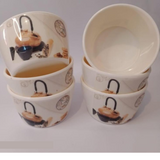 Round Shaped Melamine Bowl Set, Pack Of 6