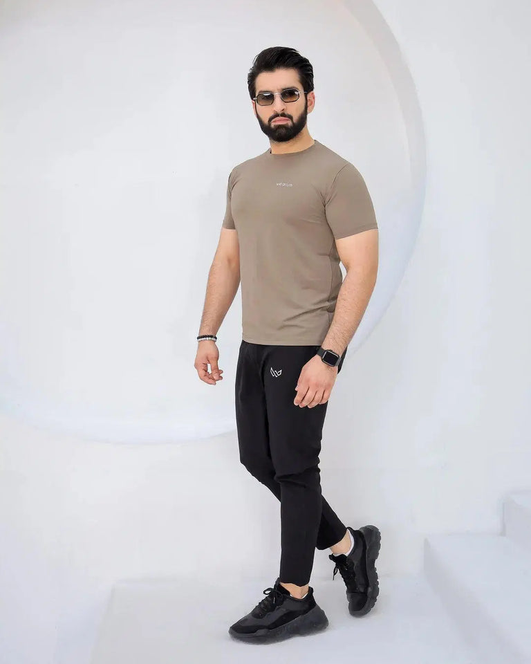 2 Pcs Men's Dri Fit Plain Track Suit