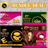 Glow Up Deal (Bleach Cream+Hair Color+Hair Removal+Herbal Bleach)