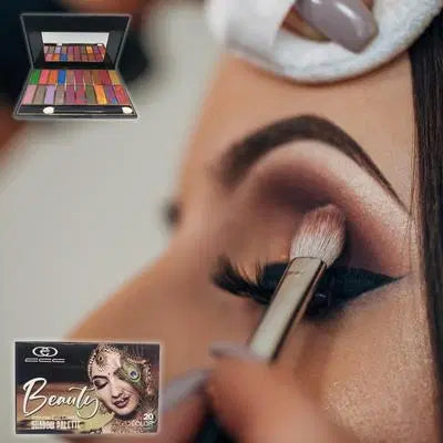 Multicolor Glitter Eyeshadow Kit - Smooth Powder Palette with 1 Pcs Variety