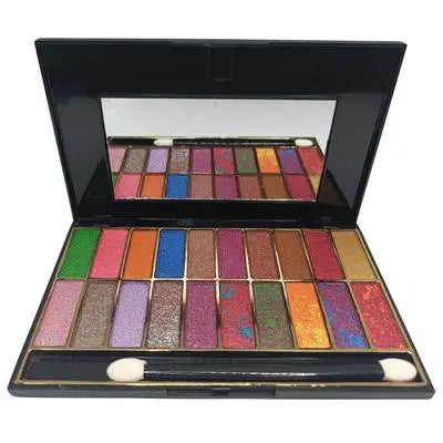 Multicolor Glitter Eyeshadow Kit - Smooth Powder Palette with 1 Pcs Variety