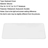 Universal Silicone Keyboard Protector Skin for 13"–17" Laptop