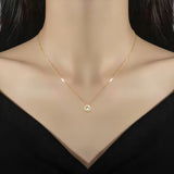 Beaded Design Gold Plated Artificial Stones Pendant