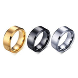 Stunning 3 Pcs Adjustable Gold Plated & Silver Plated Band Rings - Unisex Unique Design