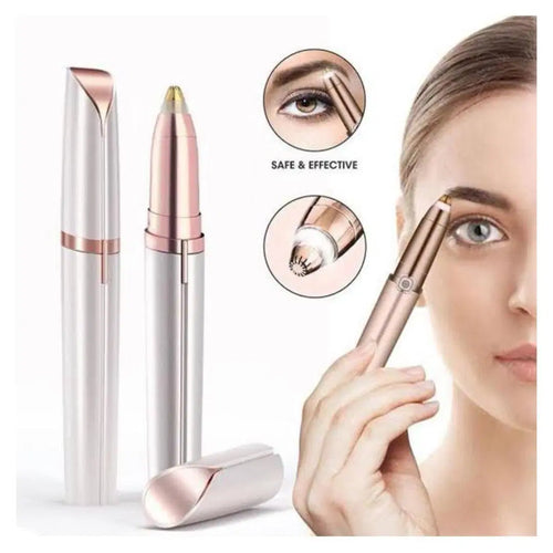 Flawless Pen Eyebrow Hair Remover – Rechargeable Precision Trimmer for Effortless Brow Shaping