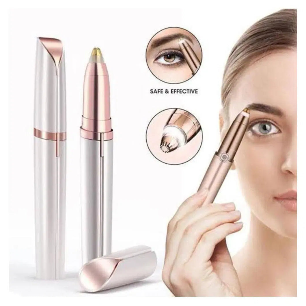 Flawless Pen Eyebrow Hair Remover – Rechargeable Precision Trimmer for Effortless Brow Shaping