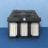 Rechargeable Motion Sensor Solar Wall Lamp - 3 Watts, 1 Pcs